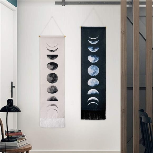 Wall Decor | Tapestry Wallhanging Tapestries Nine Phases Of The Full ...